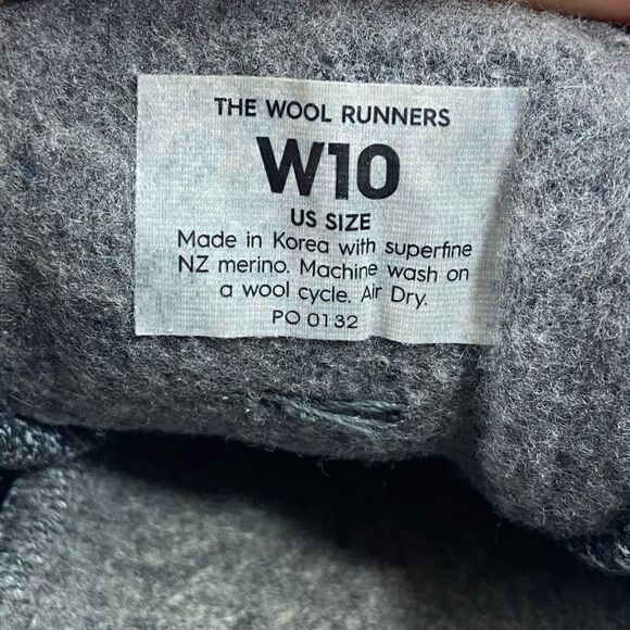 Allbirds Wool Runners Women's  Gray Athletic Running Shoes Sneakers size 10 - Picture 11 of 11